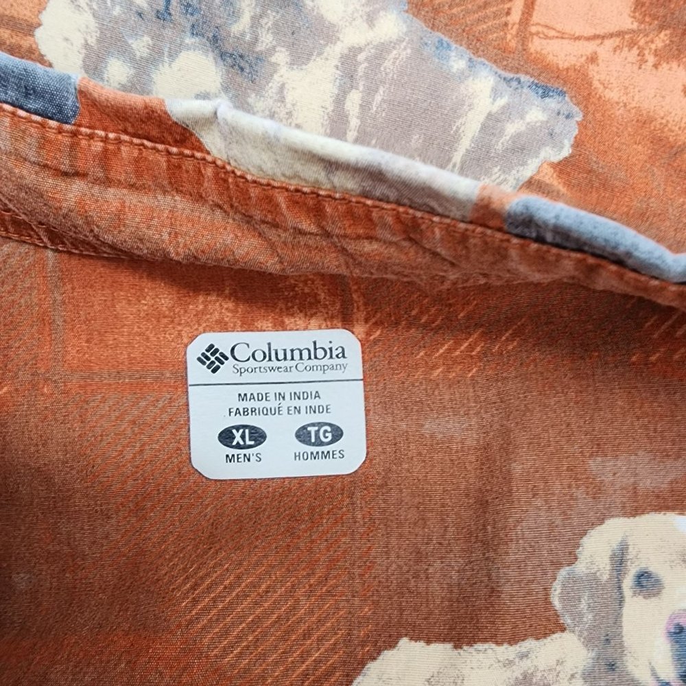 Columbia PHG Labrador Long Sleeve Button Down Shirt  Mens size XL - Picture 4 of 4